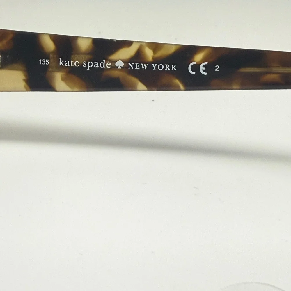 Kate‎ Spade Johanna/S FX8 OS Black Tortoise Eyeglass Frames 53-17-135 Womens